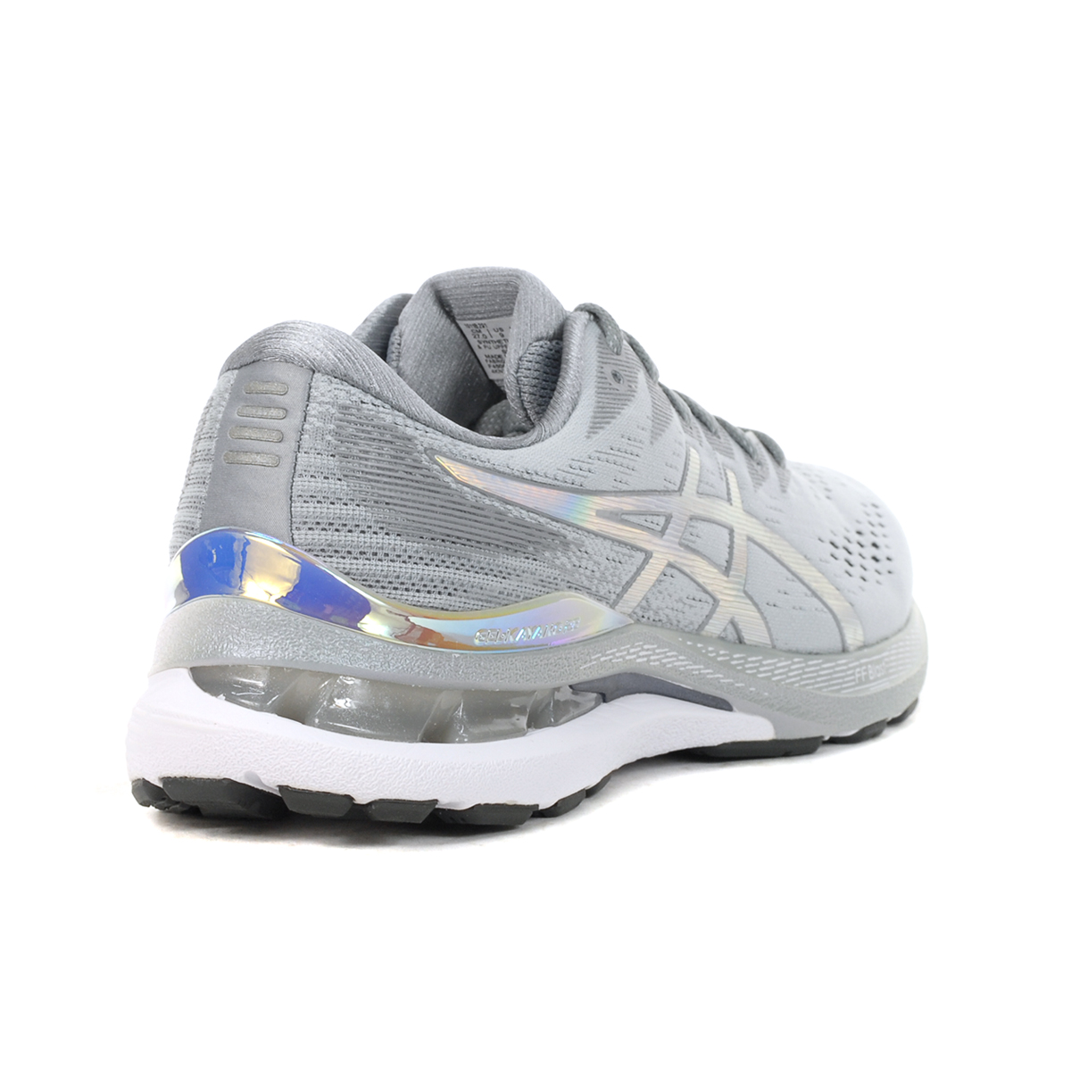 ASICS Men's Gel-Kayano 28 Platinum Grey/White Running Shoes  -  