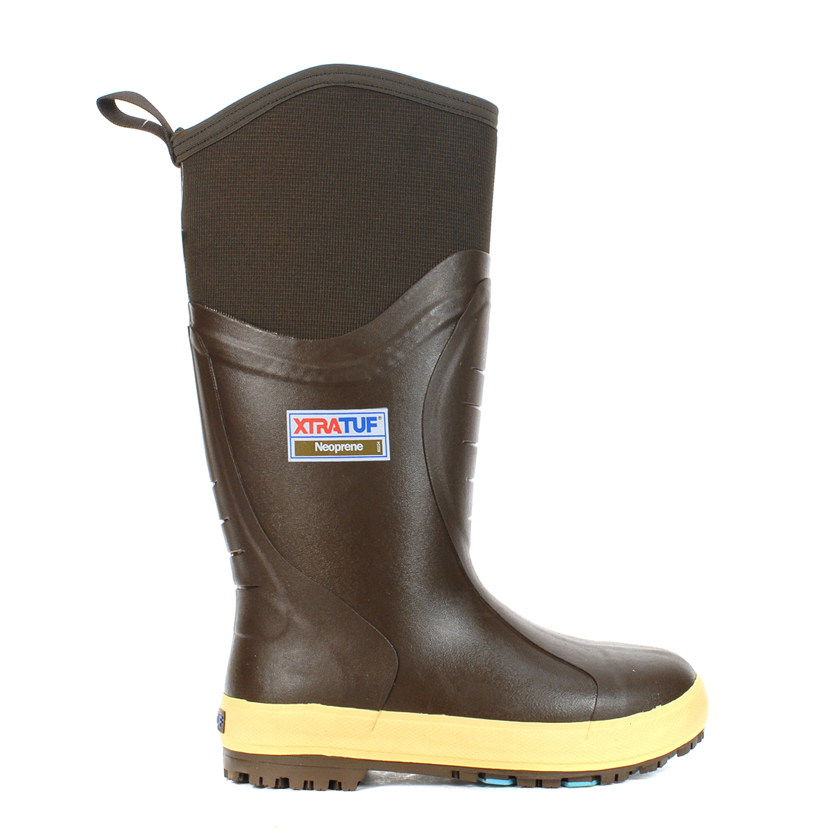 XTRATUF Men's Swingsaw Glaciertrek Pro Legacy 15″ Brown Rubber Boots ...