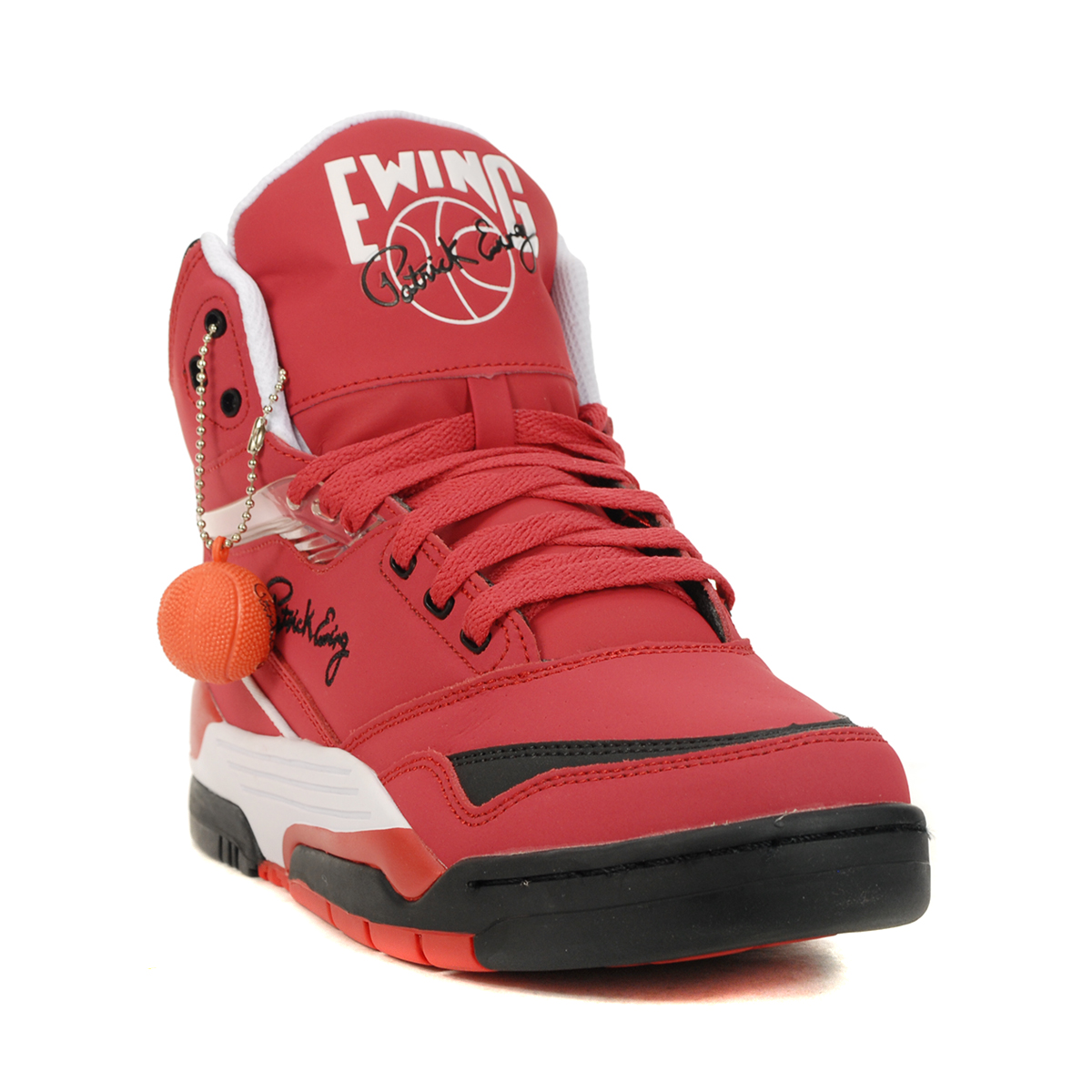 Ewing Athletics Center Red/Black/White Patrick Ewing Basketball Shoes ...