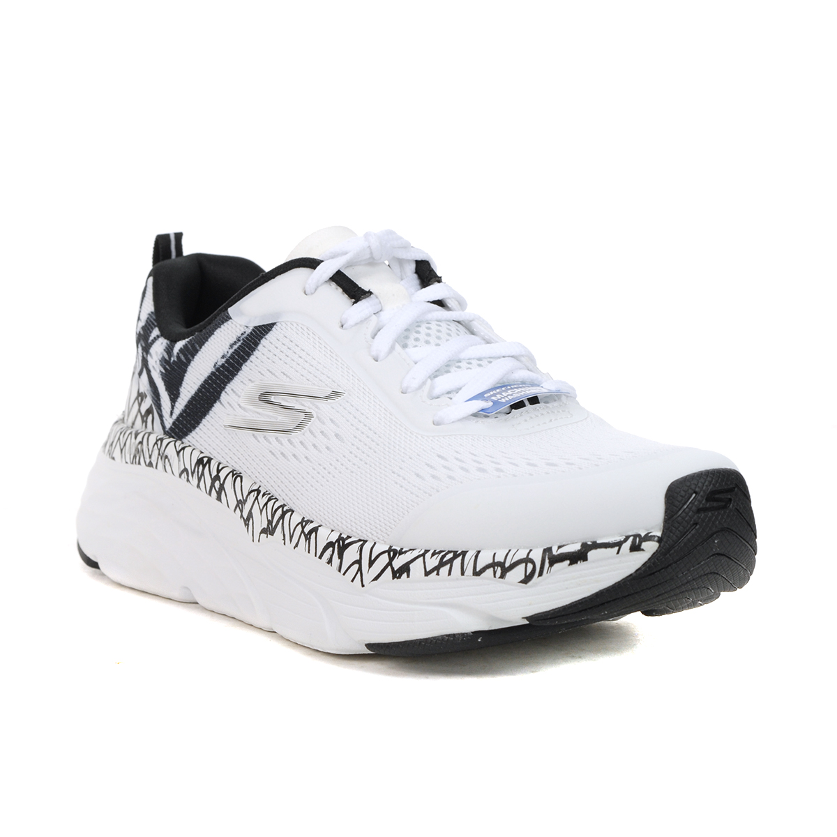 Cilia baseren smaak Skechers Women's Max Cushioning Elite - Forever Loving White/Black Running  Shoes - WOOKI.COM