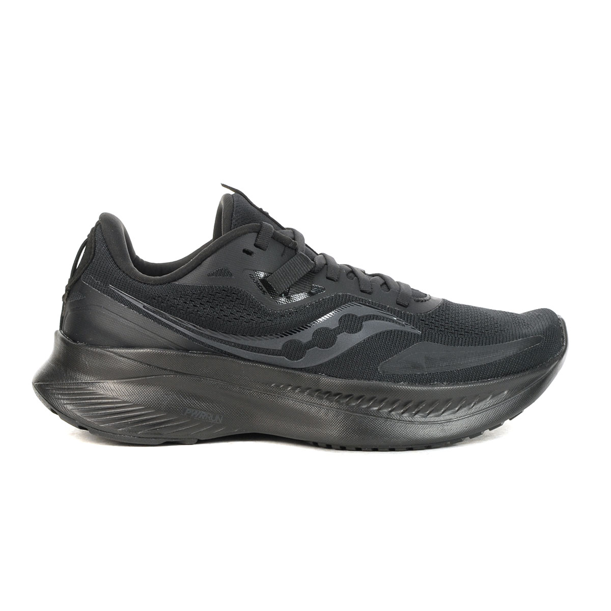 Saucony Women's Guide 15 Triple Black Running Shoes - WOOKI.COM