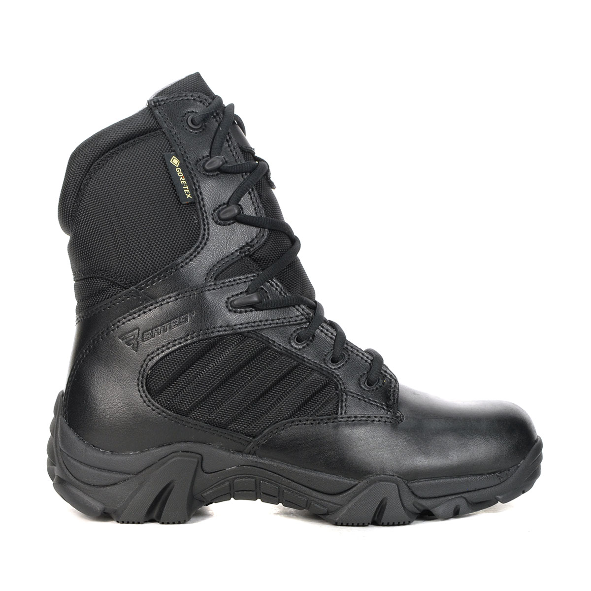 Bates Men's GX-8 Gore-Tex Waterproof Black Leather Tactical Boots ...