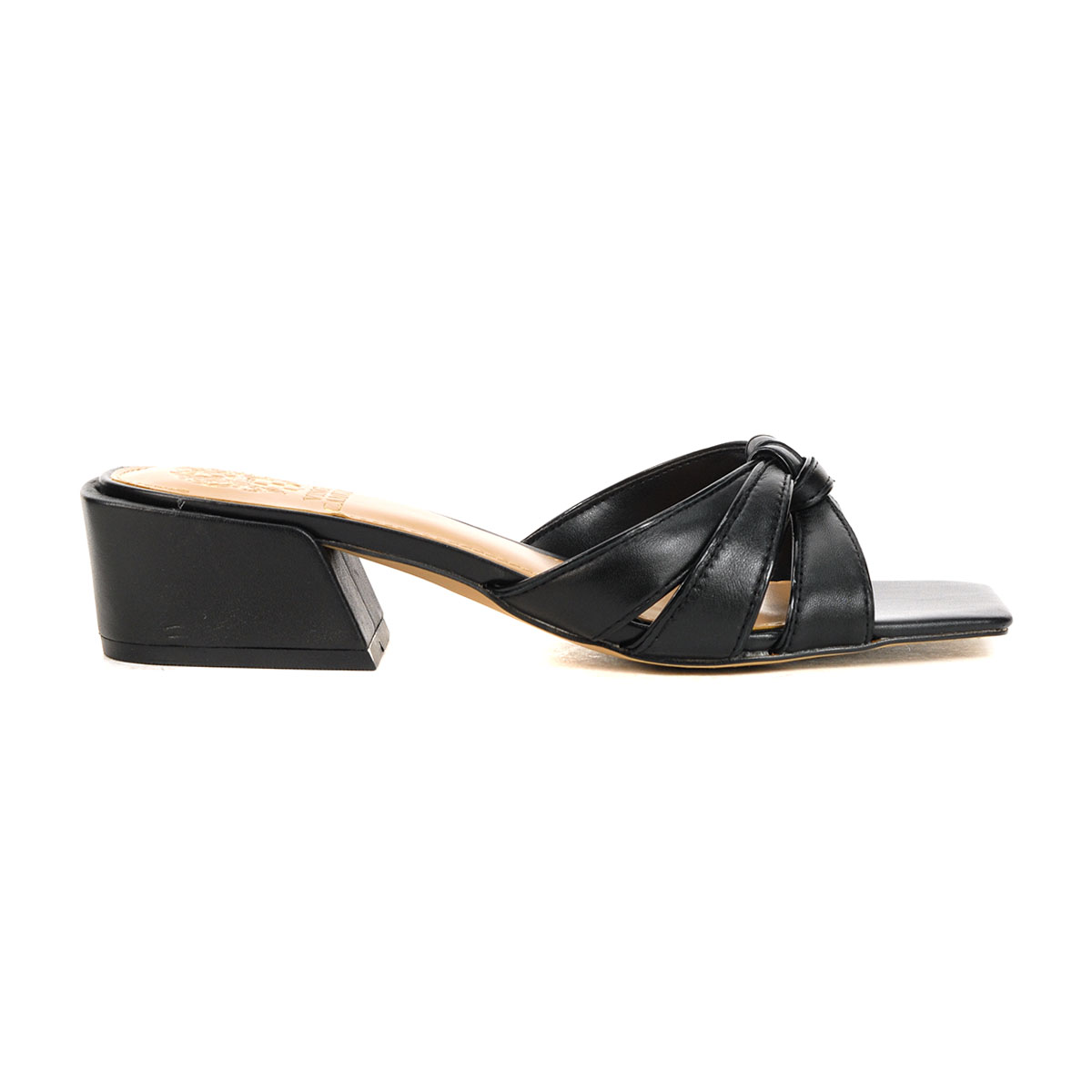 Vince Camuto Selaries Black Patent Leather Sandals - WOOKI.COM
