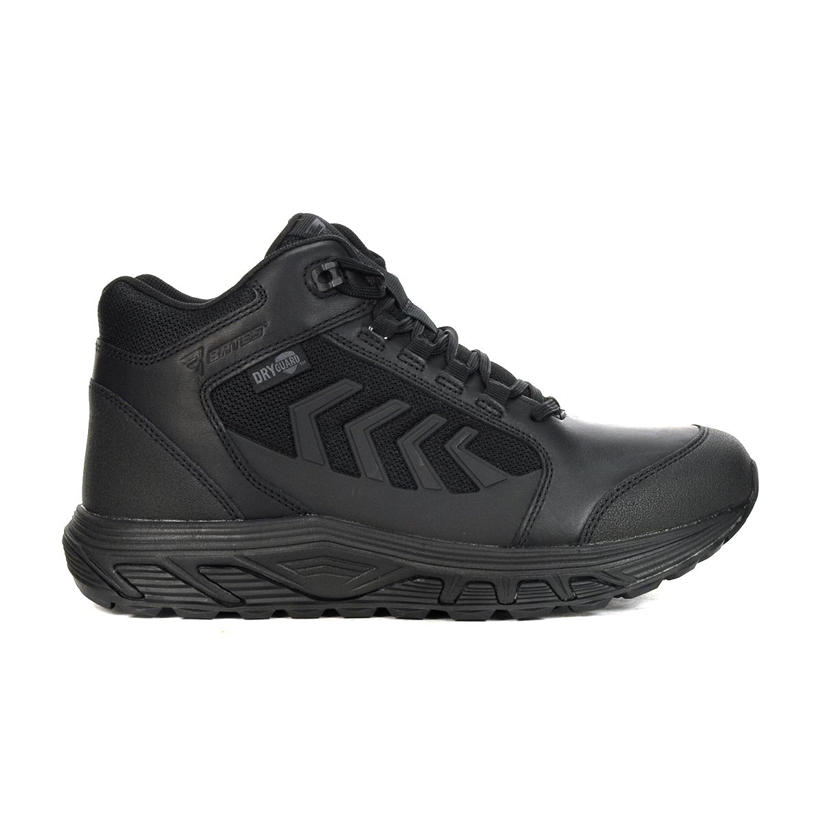 Bates Men's Rush Shield Black Mid Dryguard Tactical Shoes - WOOKI.COM