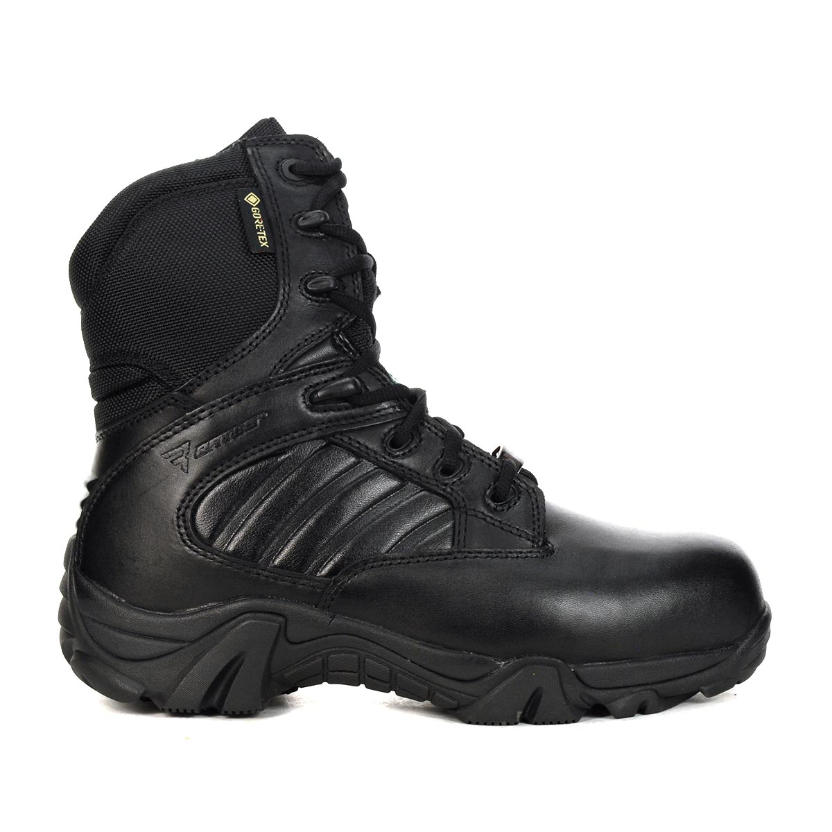 Bates Men's GX-8 GTX Black Side Zip CSA Tactical Boots E02284