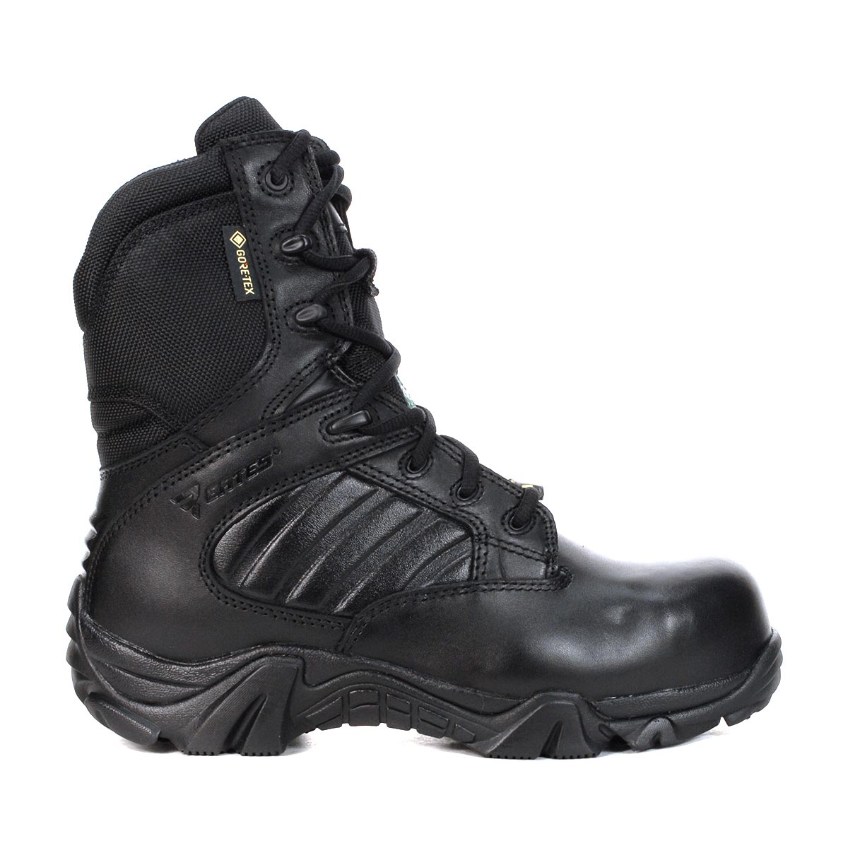 Bates Women's GX-8 Gore-Tex CSA WP Black Leather Tactical Boots E02784