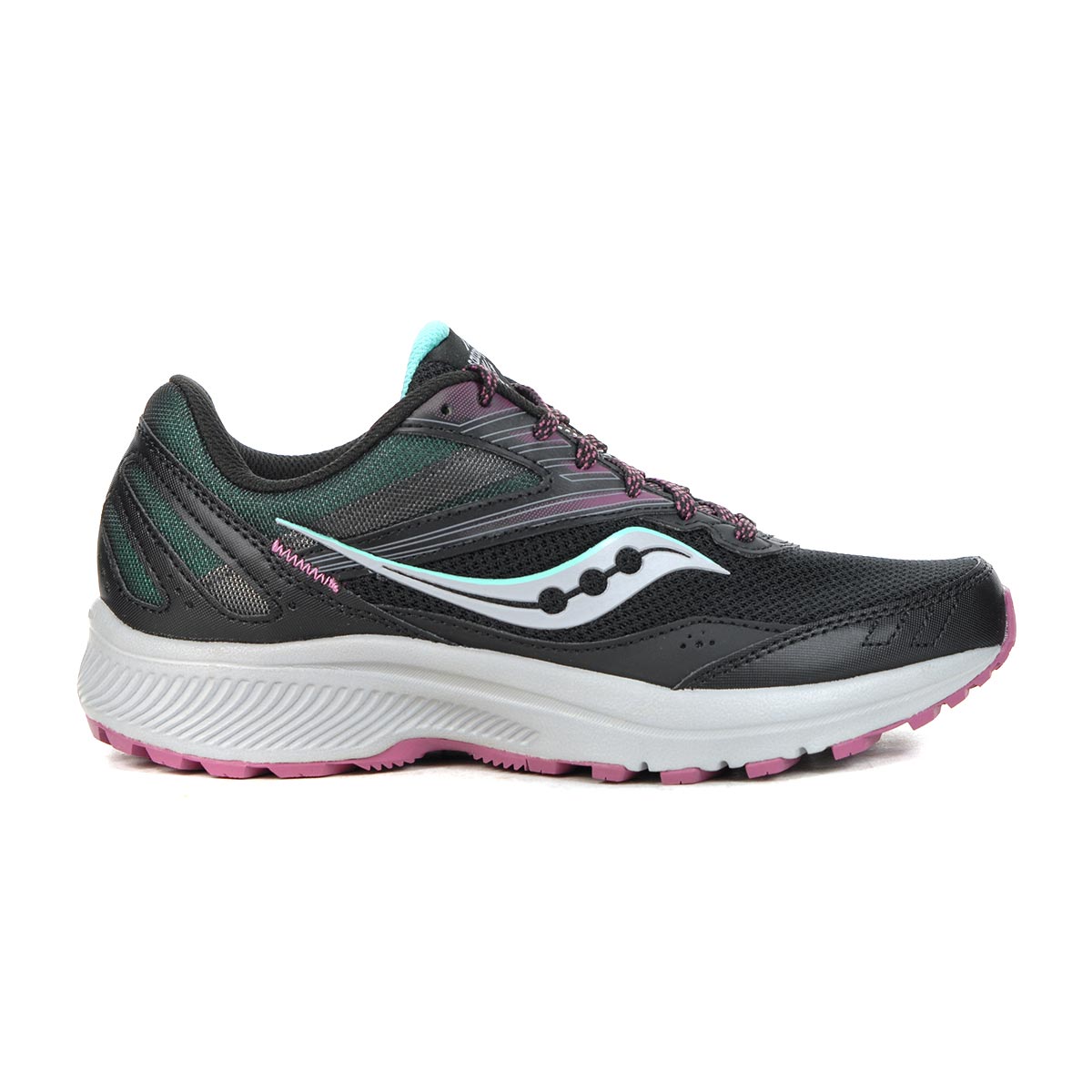 Saucony Women's Cohesion TR15 Dusk/Mint Running Shoes S10707-05 - WOOKI.COM