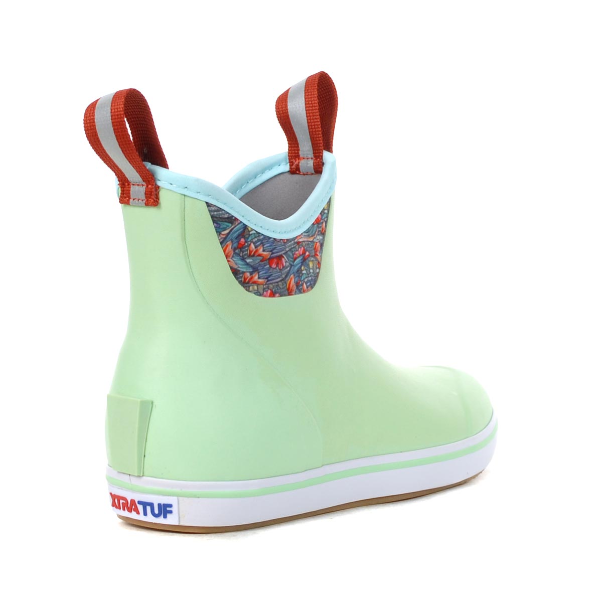 XTRATUF Women's Fishe Wear/Green 6" Ankle Deck Boots XWAB3BB
