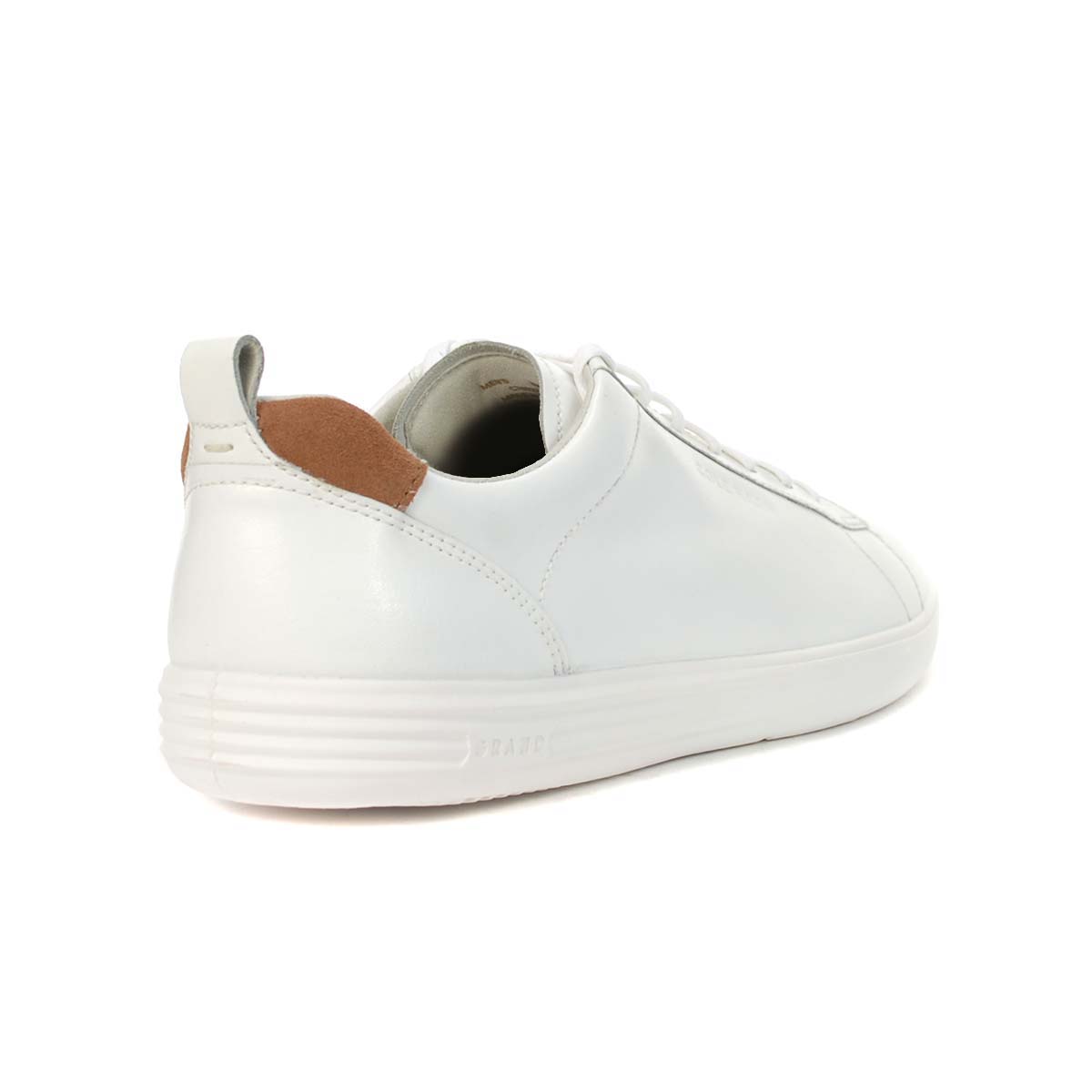 Cole Haan Men's Grand+ Crosscourt White Leather Sneakers C36922 - WOOKI.COM