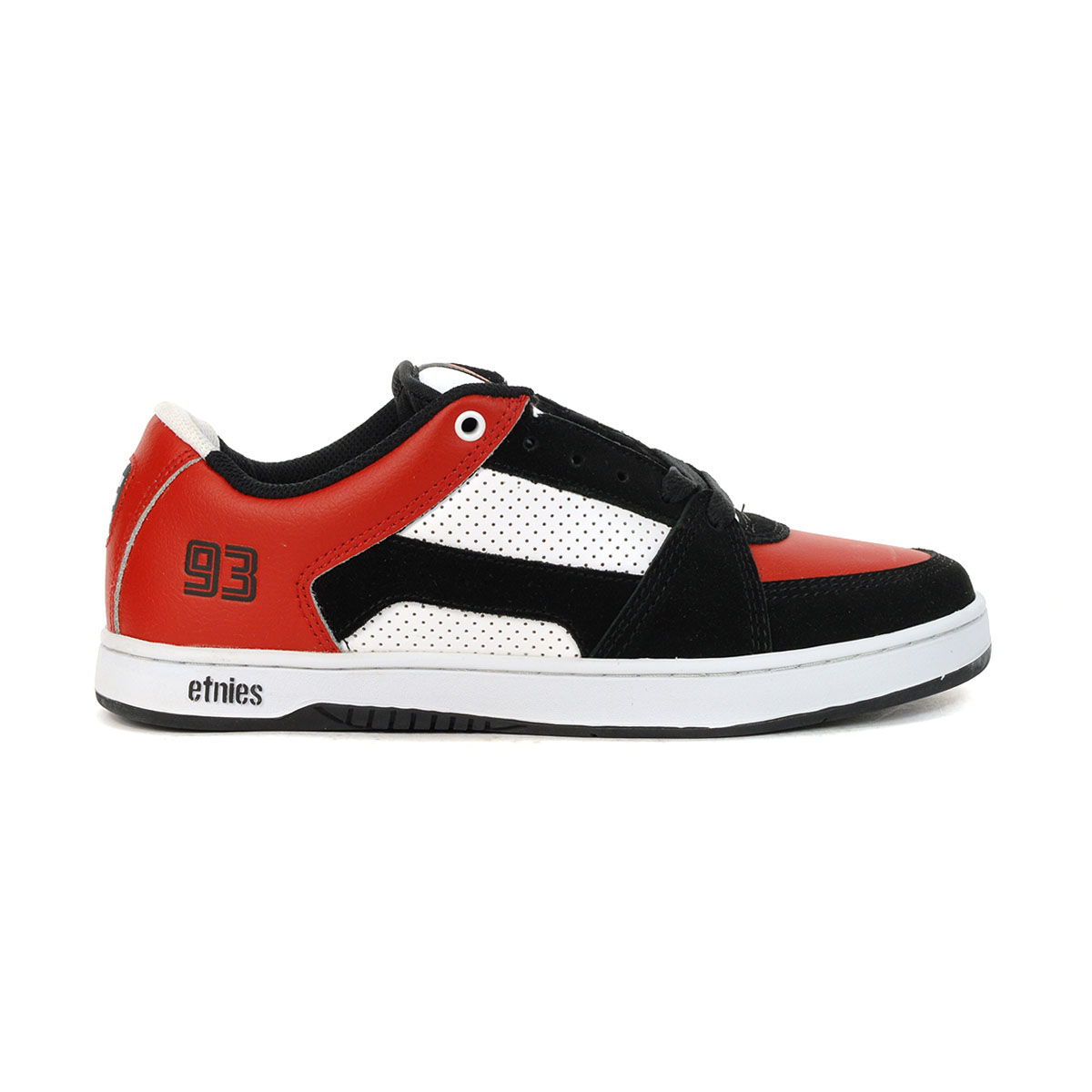 Chaussures De Skate Osiris Peril Pour Homme - Noir/Blanc/Rouge - Taille 44.5 EU - Renforcées