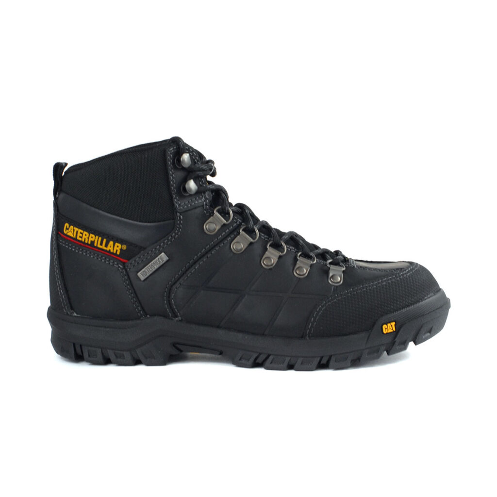 mens black waterproof work boots