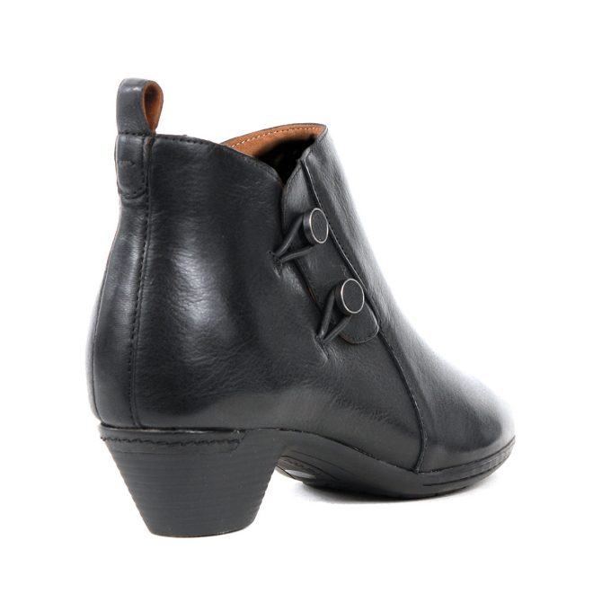 Cobb Hill Women's Larsa Casual Black Leather Booties - Image 3