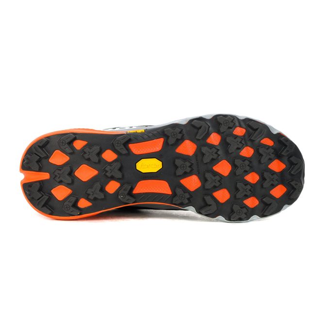 Merrell Men's Agility Peak 5 Black/Tangerine Trail Running Shoes J068051 - Image 4