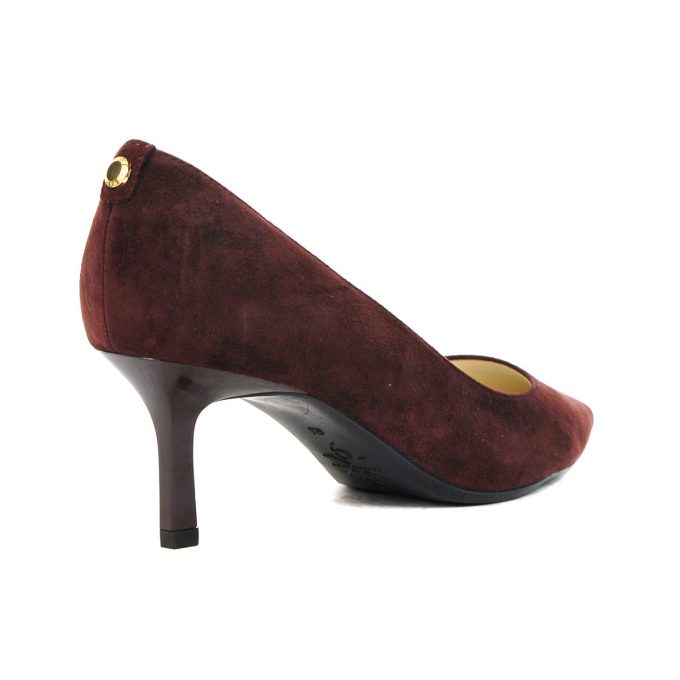 Nine West Women's KUNA9X9 Dark Bordo Suede Pumps - Image 3