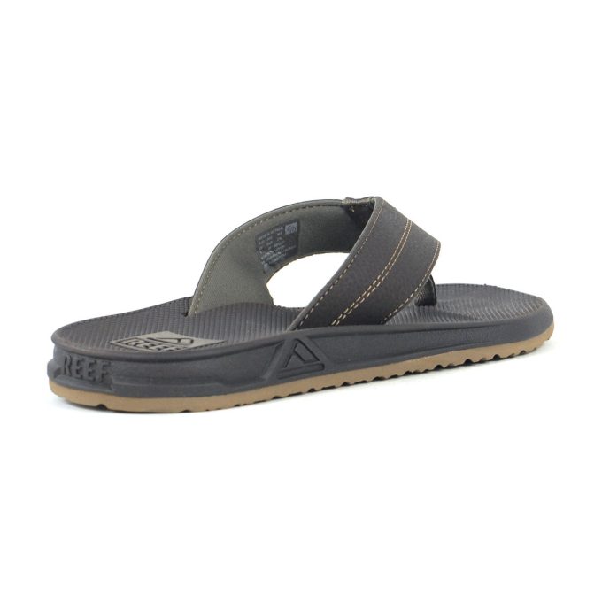 Reef Men's Element TQT Brown Slides A39UK - Image 3