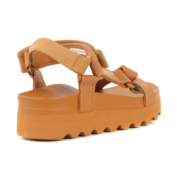 Reef Women's Cushion Rem Hi Cognac Platform Sandals CJ3511 - Image 3