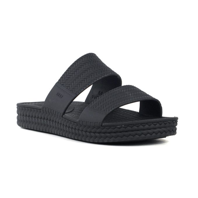 Reef Women's Water Vista Black Rubber Sandals CI9076 - Image 2