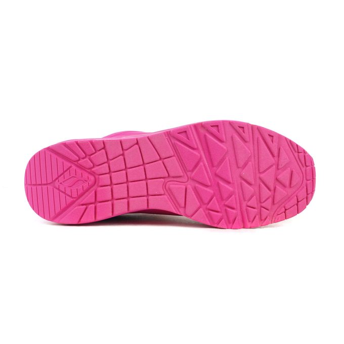 Skechers Men's Uno - Stand On Air Hot Pink Sneakers 52458.HTPK - Image 4