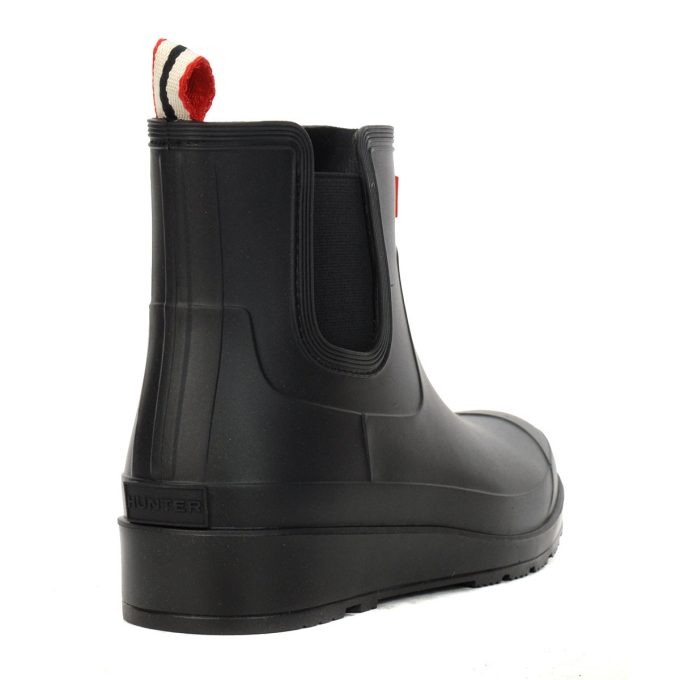 Hunter Women's Tabithat Black Rubber Boots - Image 3