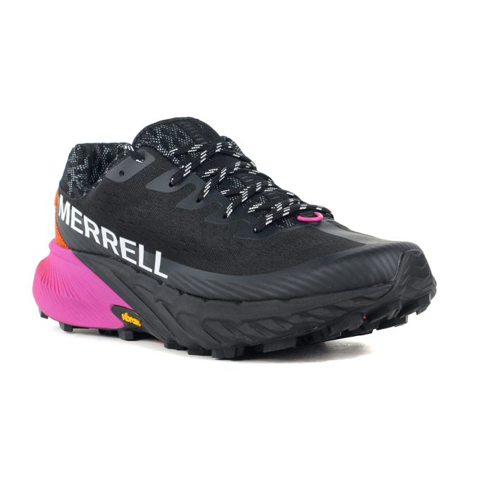 Merrell Men's Agility Peak 5 Black/Multi Trail Running Shoes J068235 - Image 2