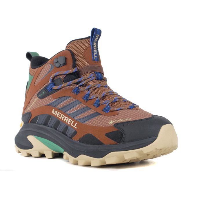 Merrell Men's Moab Speed 2 Mid GTX Rye Hiking Boots J037509 - Image 2