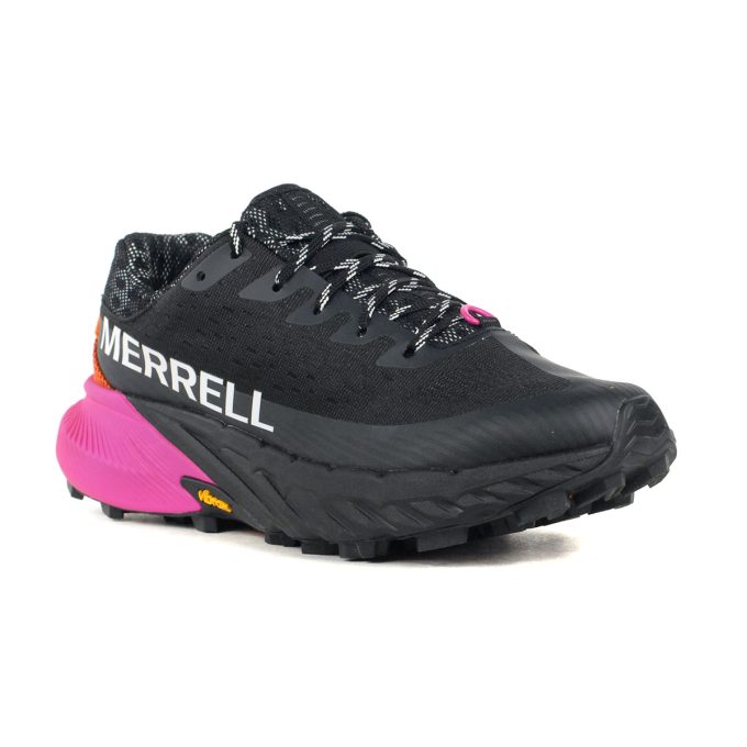 Merrell Women's Agility Peak 5 Black/Multi Trail Running Shoes J068236 - Image 2