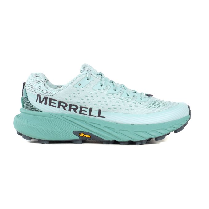 Merrell Women's Agility Peak 5 Frost Blue Trail Running Shoes J068266