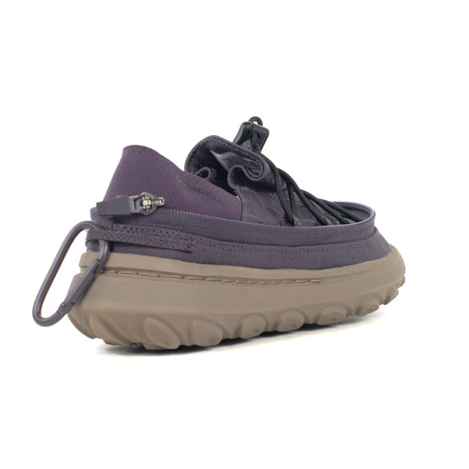 Merrell Women's Hut Moc 2 Packable Zip Off 1TRL Plum Nylon Slip-Ons J007386 - Image 3