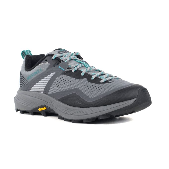 Merrell Women's MQM 3 Charcoal/Teal Trail Shoes J135546 - Image 2