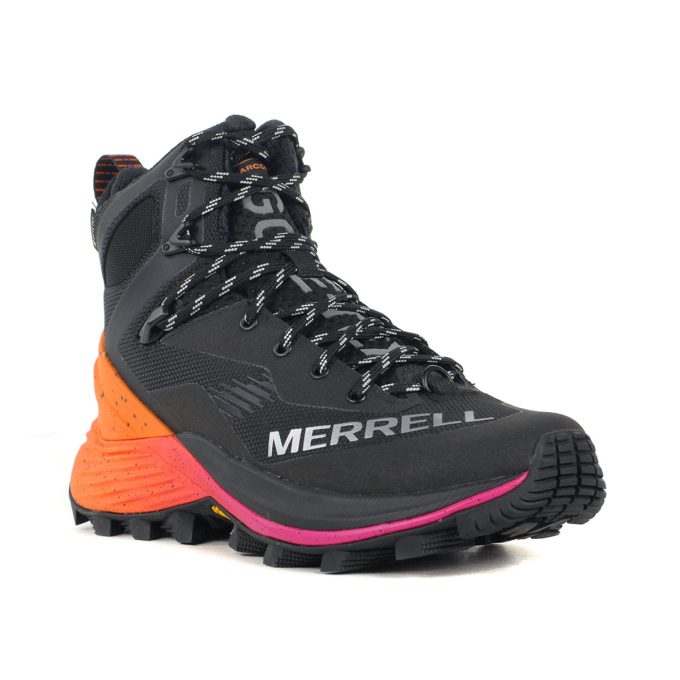 Merrell Women's MTL Thermo Rogue 4 Mid GTX Black/Multi Winterized Hiking Boots J038184 - Image 2