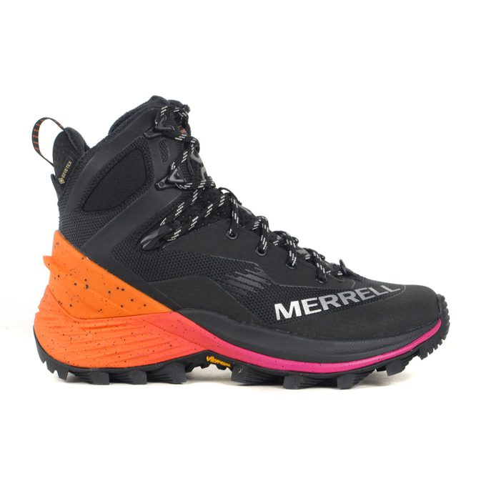 Merrell Women's MTL Thermo Rogue 4 Mid GTX Black/Multi Winterized Hiking Boots J038184