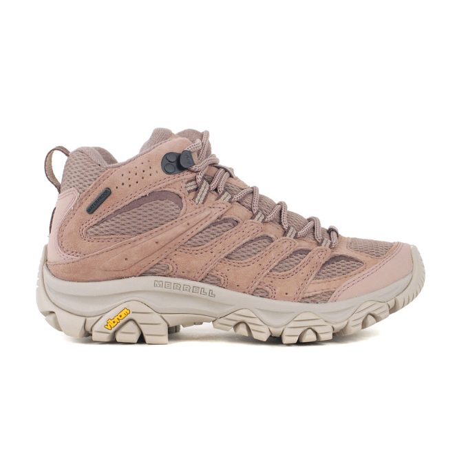 Merrell Women's Moab 3 Mid Adobe Rose Hiking Boots J038330