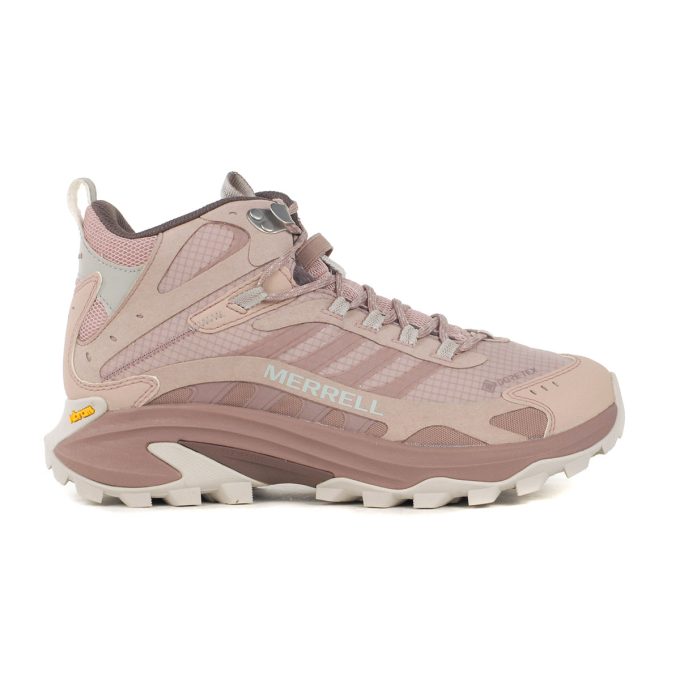 Merrell Women's Moab Speed 2 Mid GTX Adobe Rose Hiking Boots J038230