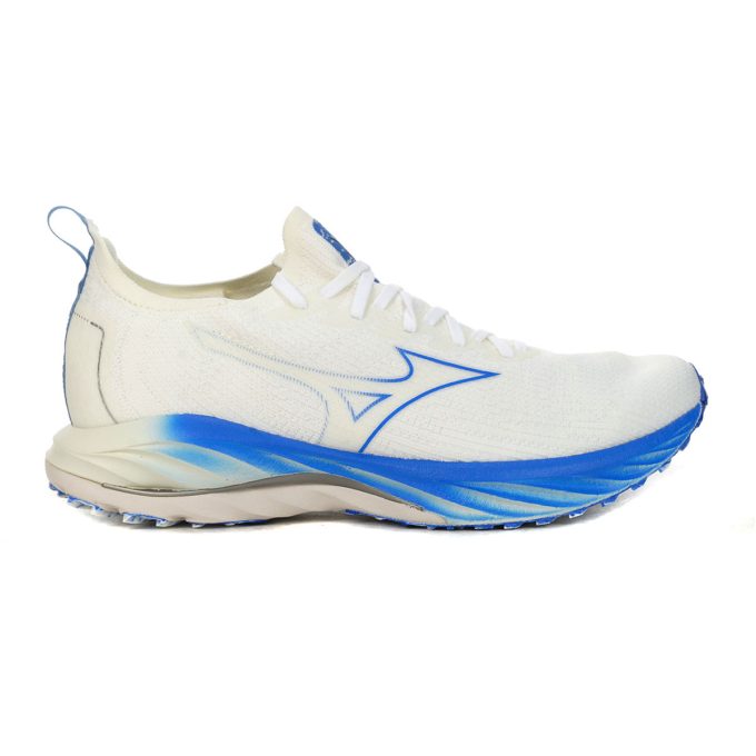 Mizuno Men's Wave Neo Wind White/Blue Running Shoes 411367.01PE