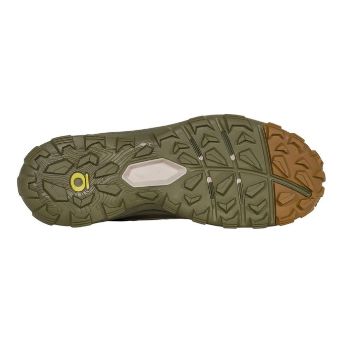 Oboz Men's Katabatic Low Mustard Seed Waterproof Trail Shoes 44001.1022 - Image 3