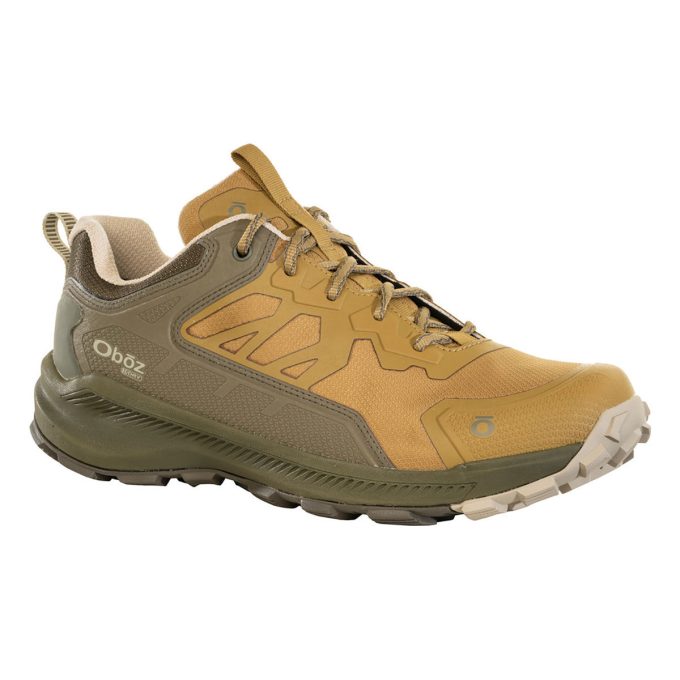 Oboz Men's Katabatic Low Mustard Seed Waterproof Trail Shoes 44001.1022 - Image 2