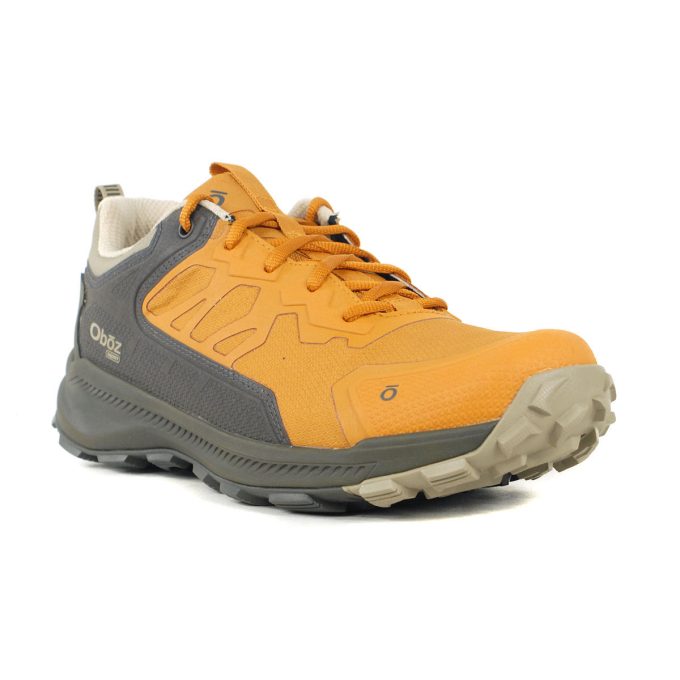 Oboz Men's Katabatic Low Mustard Seed Waterproof Trail Shoes 44001.1022 - Image 2