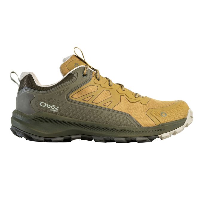 Oboz Men's Katabatic Low Mustard Seed Waterproof Trail Shoes 44001.1022