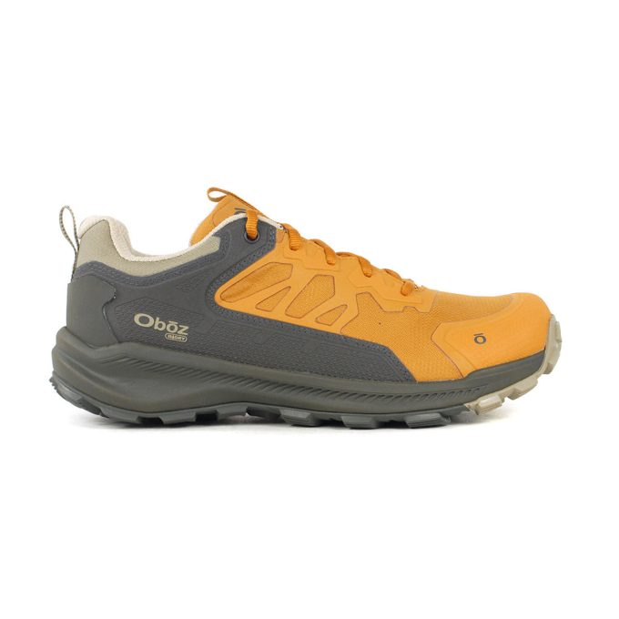 Oboz Men's Katabatic Low Mustard Seed Waterproof Trail Shoes 44001.1022