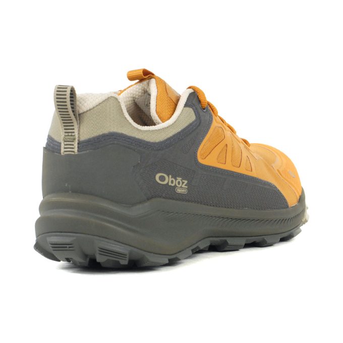 Oboz Men's Katabatic Low Mustard Seed Waterproof Trail Shoes 44001.1022 - Image 3