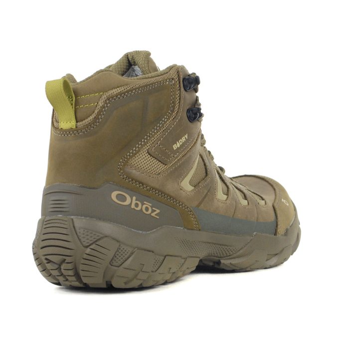 Oboz Men's Sawtooth X Mid B-Dry Green Clay Waterproof Hiking Boots 24001.10182 - Image 3