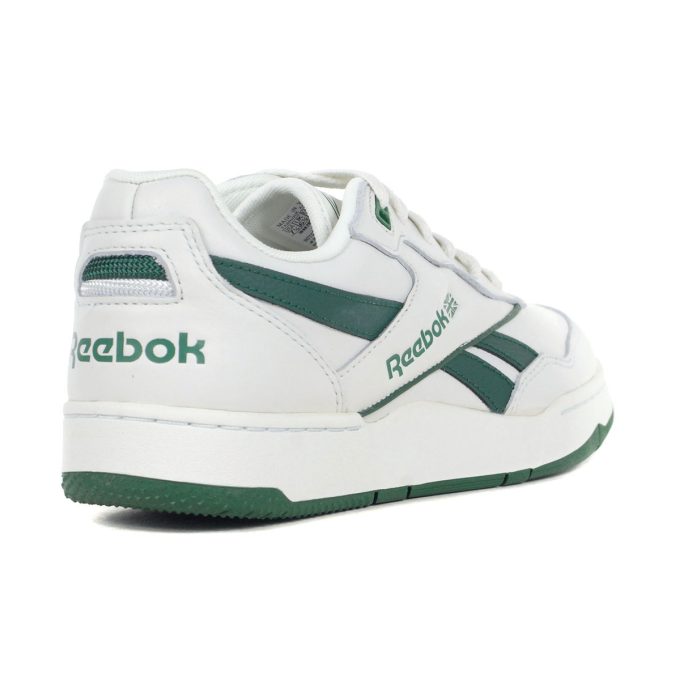 Reebok Men's BB 4000 II Grey/Dark Green Sneakers 100074942 - Image 3