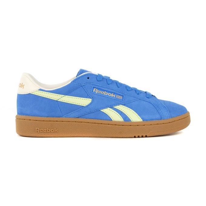 Reebok Men's Club C Grounds UK Blue/Lime/Gum Sneakers 100201230