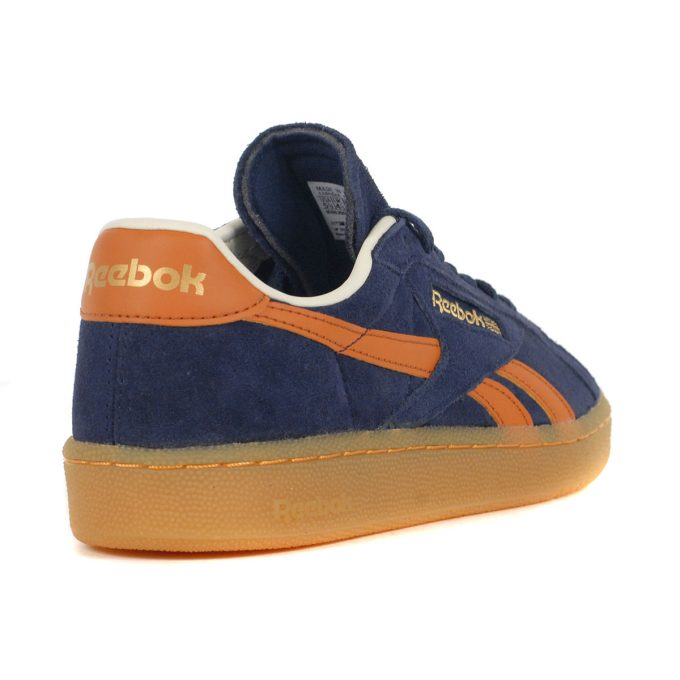 Reebok Men's Club C Grounds UK Navy/Dark Ginger/Brass Sneakers 100201232 - Image 3