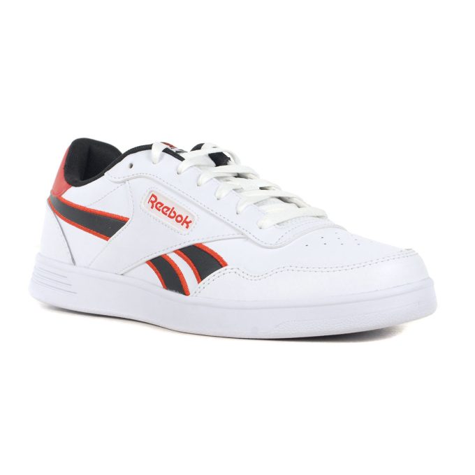 Reebok Men's Court Advance White/Black/Red Sneakers 100202579 - Image 2