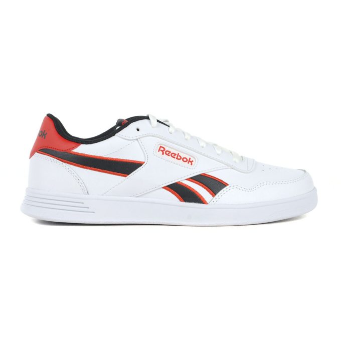 Reebok Men's Court Advance White/Black/Red Sneakers 100202579