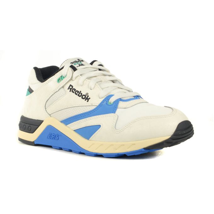 Reebok Men's ERS 4000 Chalk/Blue/Black Sneakers 100201026 - Image 2