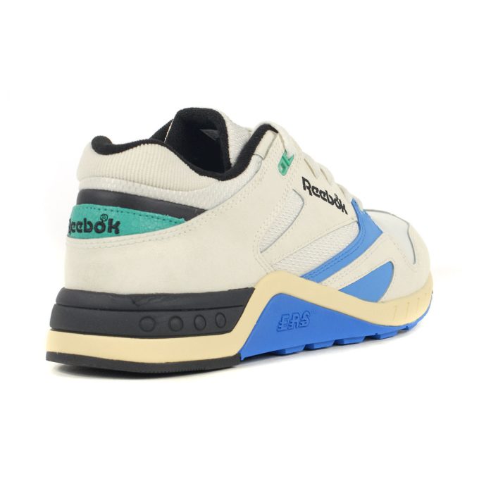 Reebok Men's ERS 4000 Chalk/Blue/Black Sneakers 100201026 - Image 3