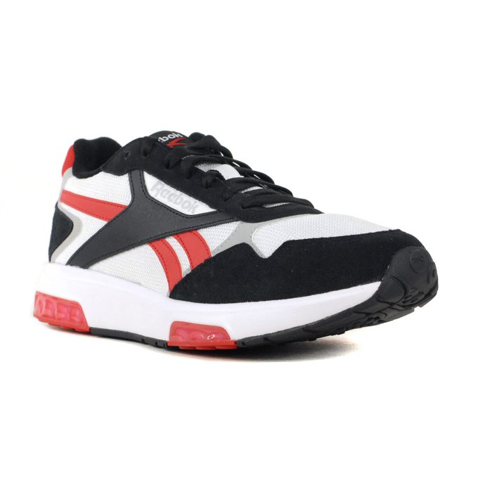 Reebok Men's Glide DMX White/Red/Black Sneakers 100201250 - Image 2