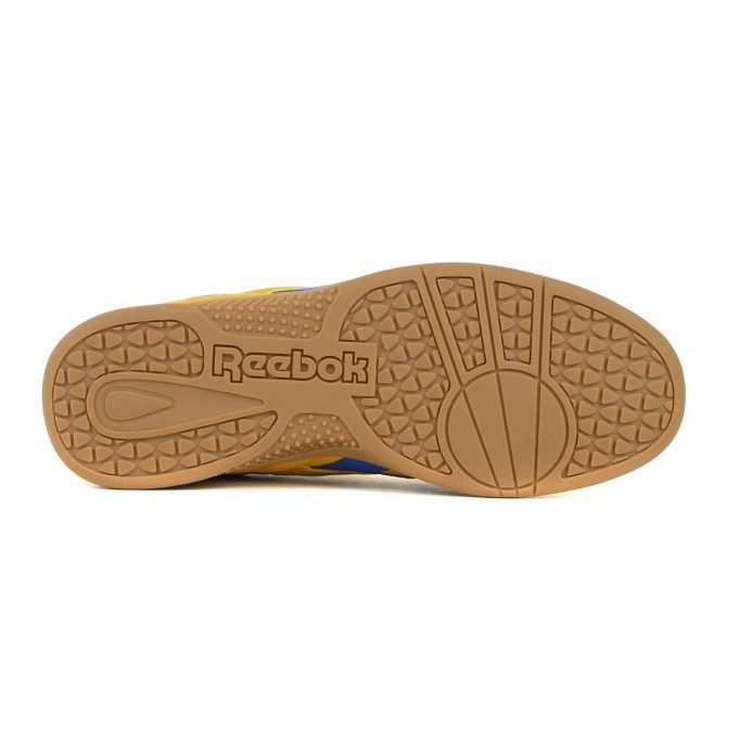 Reebok Men's Hammer Street Gold/Blue/Gum Sneakers 100202341 - Image 4